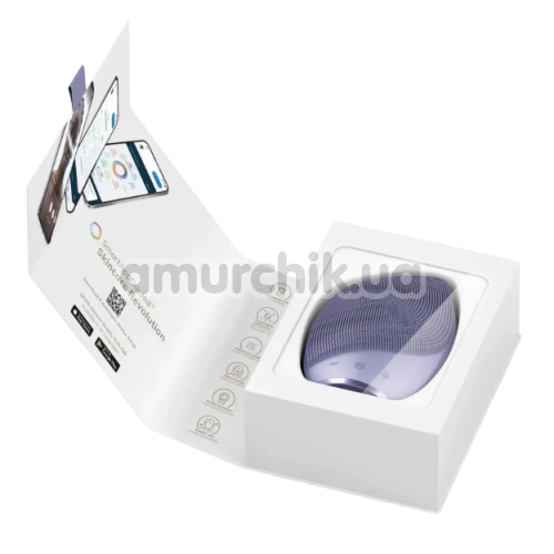 Ультразвуковая щетка для лица Geske Sonic Facial Brush 5 in 1, сиреневая