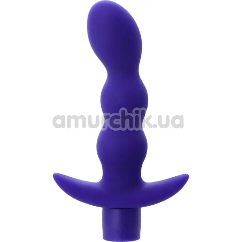Анальна пробка з вібрацією ToDo Anal Vibrator Adore, синя - Фото №1