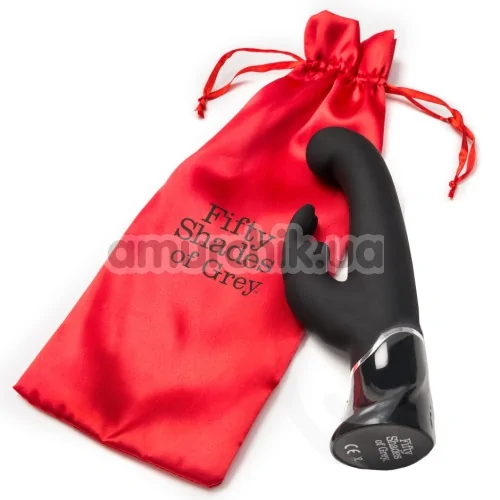 Вібратор Fifty Shades of Grey Greedy Girl, чорний