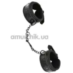Фиксаторы для рук и ног Whipsmart Diamond Collection Deluxe Universal Buckle Cuffs, черные - Фото №1