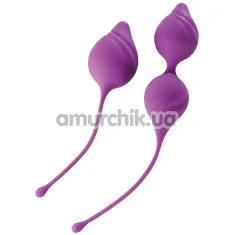 Вагінальні кульки SToys Loveball Set, фіолетові - Фото №1