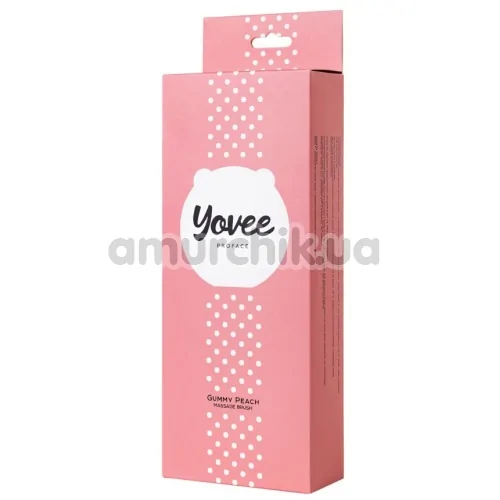 Массажер для лица Yovee Proface Gummy Peach, розовый
