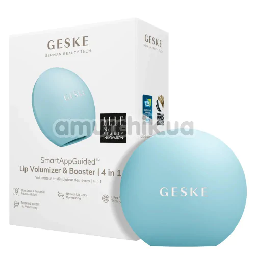 Устройство для увеличения объема губ Geske Lip Volumizer & Booster Small 4 in 1, бирюзовое