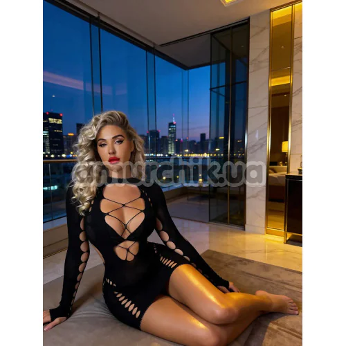 Платье Star Night Sexy Invitation Mini Dress, черное