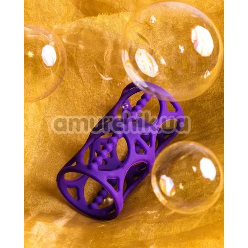 Насадка на пеніс A-Toys Penis Extender 768003, фіолетова