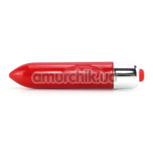 Клиторальный вибратор Rocks-Оff RO-80mm 1-speed, красный