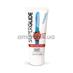 Оральный лубрикант Superglide Strawberry - клубника, 75 мл - Фото №1