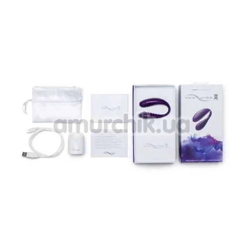 Вибратор We-Vibe II Plus Purple (ви вайб 2 плюс фиолетовый)