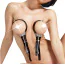 Затискачі для грудей Art Of Sex Hard Chest Clamps, чорні - Фото №2