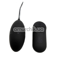 Виброяйцо Virgite Remote Controll Egg G2, черное - Фото №1