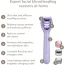 Массажер-роллер для лица с микроиглами Geske MicroNeedle Face Roller 9 in 1, сиреневый - Фото №7