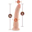 Фаллоимитатор Dr. Skin Silicone Dr. Noah 8, телесный - Фото №6