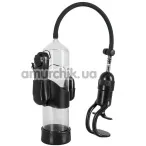 Вакуумная помпа с вибрацией Mister Boner Vibrating Power Pump, чёрная - Фото №1