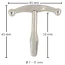 Уретральна вставка Penis Plug Anchor Medium, срібна - Фото №4