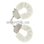 Наручники Furry Fun Cuffs, белые - Фото №1