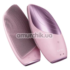 Ультразвуковая щетка для лица Geske Sonic Thermo Facial Brush 6 in 1, светло-розовая - Фото №1