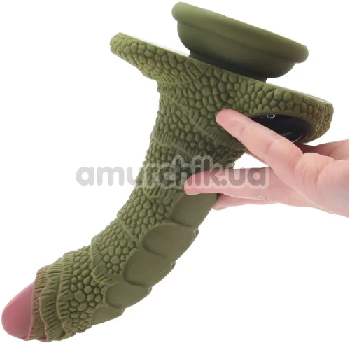 Фаллоимитатор Creature Cocks Swamp Monster, зеленый