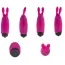 Кліторальний вібратор Adrien Lastic Pocket Vibe Rabbit, рожевий - Фото №3