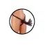 Страпон с вибрацией Vibrating Posable Partner, чёрный - Фото №4