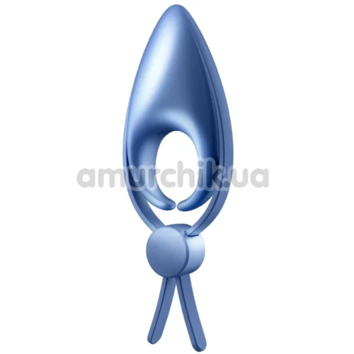 Виброкольцо для члена Satisfyer Sniper, голубое