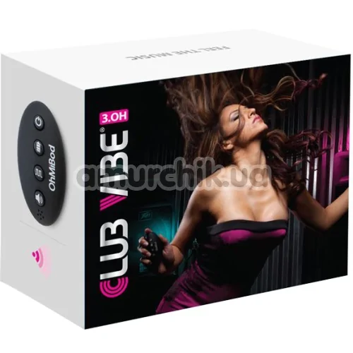 Кліторальний вібратор OhMiBod Club Vibe 3 OH Music, чорний