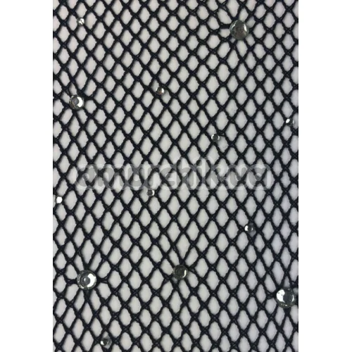Колготки Leg Avenue Rhinestone Micro Net Tights, чорні