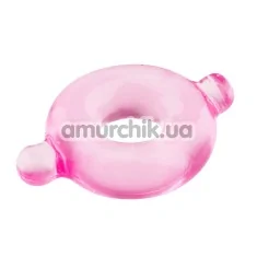 Эрекционное кольцо BasicX 0.5 inch, розовое - Фото №1