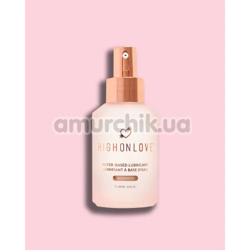 Лубрикант HighOnLove Water-Based Lubricant Hempseed, 100 мл