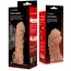 Насадка на пенис Kokos Cock Sleeve CS 003-M, телесная - Фото №6