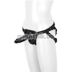 Страпон Blaze Luxury Fetish Harness With Dildo, черный - Фото №1
