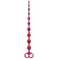 Анальная цепочка Virgite Essentials Anal Beads E3, розовая - Фото №2