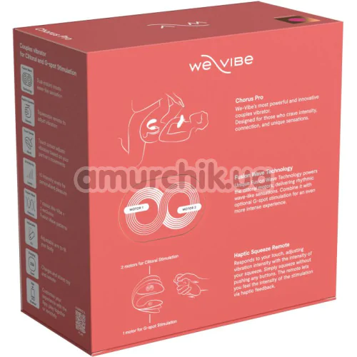 Вибратор We-Vibe Chorus Pro (ви вайб хорус про розовый)
