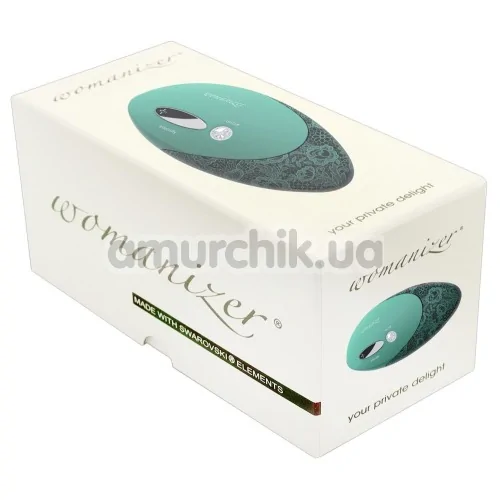Симулятор орального сексу для жінок Womanizer W500 Pro, зелений