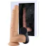 Вибратор с толчками Virgite Realistics Vibrating & Thrusting Realistic With Balls R14, телесный - Фото №7