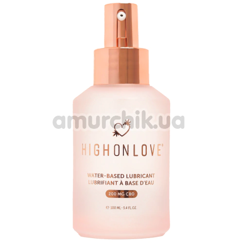 Лубрикант з CBD HighOnLove Water-Based Lubricant 200 Mg CBD, 100 мл