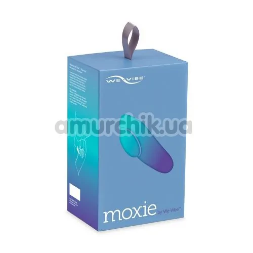Кліторальний вібратор We-Vibe Moxie (ви вайб мокси бірюзовий)