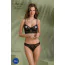 Комплект Passion Free Your Senses Eco Drosera Set, чорний: бюстгальтер + трусики-стрінги - Фото №6