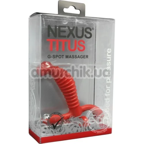 Стимулятор простаты для мужчин Nexus Titus, красный