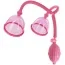Вакуумная помпа для увеличения груди Pink Breast Pumps, розовая - Фото №1