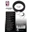 Эрекционное кольцо Black Velvets Cock Ring 3.8 см, чёрное - Фото №6