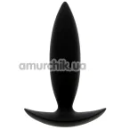 Анальная пробка Bootyful Silicone Unisex Extra Small, черная - Фото №1