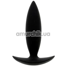 Анальная пробка Bootyful Silicone Unisex Extra Small, черная - Фото №1