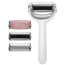 Массажер-роллер для лица и тела с микроиглами Geske MicroNeedle Face & Body Roller 9 in 1, белый - Фото №1