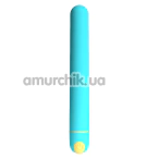 Вібратор Party Color Toys Vary, бірюзовий - Фото №1