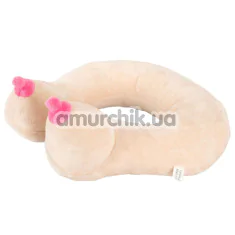 Подушка Boob Neck Pillow, телесная - Фото №1