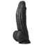 Вібратор Hidden Desire Extreme Monster Cocks Demon Vibrating Dildo, чорний - Фото №1
