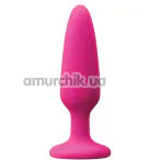 Анальна пробка Colours Pleasure Small Plug, рожева - Фото №1