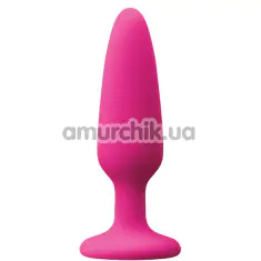 Анальна пробка Colours Pleasure Small Plug, рожева - Фото №1