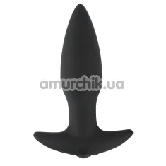 Анальна пробка з вібрацією Black Velvets Remote Controlled Butt Plug, чорна - Фото №1