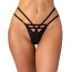 Трусики-стрінги Obsessive Keira Lise, чорні - Фото №1